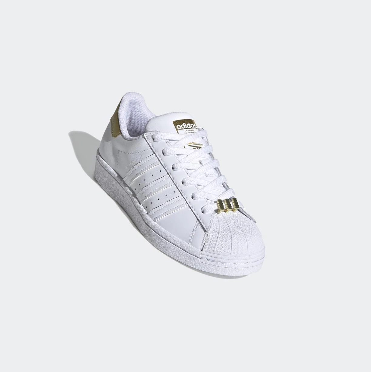 Originálne Topánky Adidas Superstar Detske Biele | 734SKHCISAZ