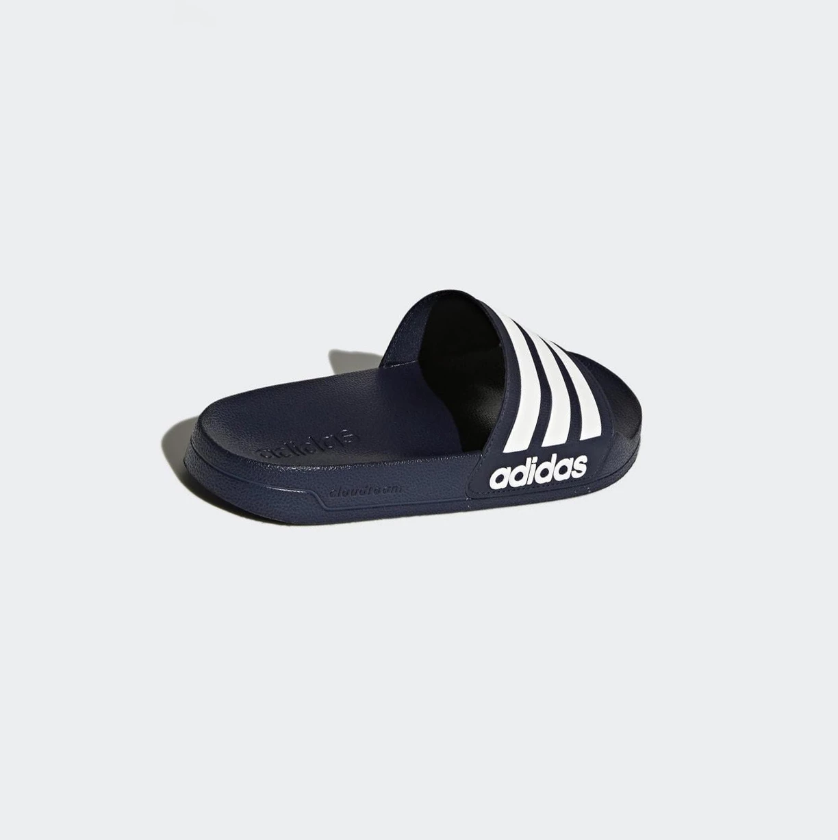 Slapky Adidas Adilette Cloudfoam Panske Modre | 640SKXKBLVA