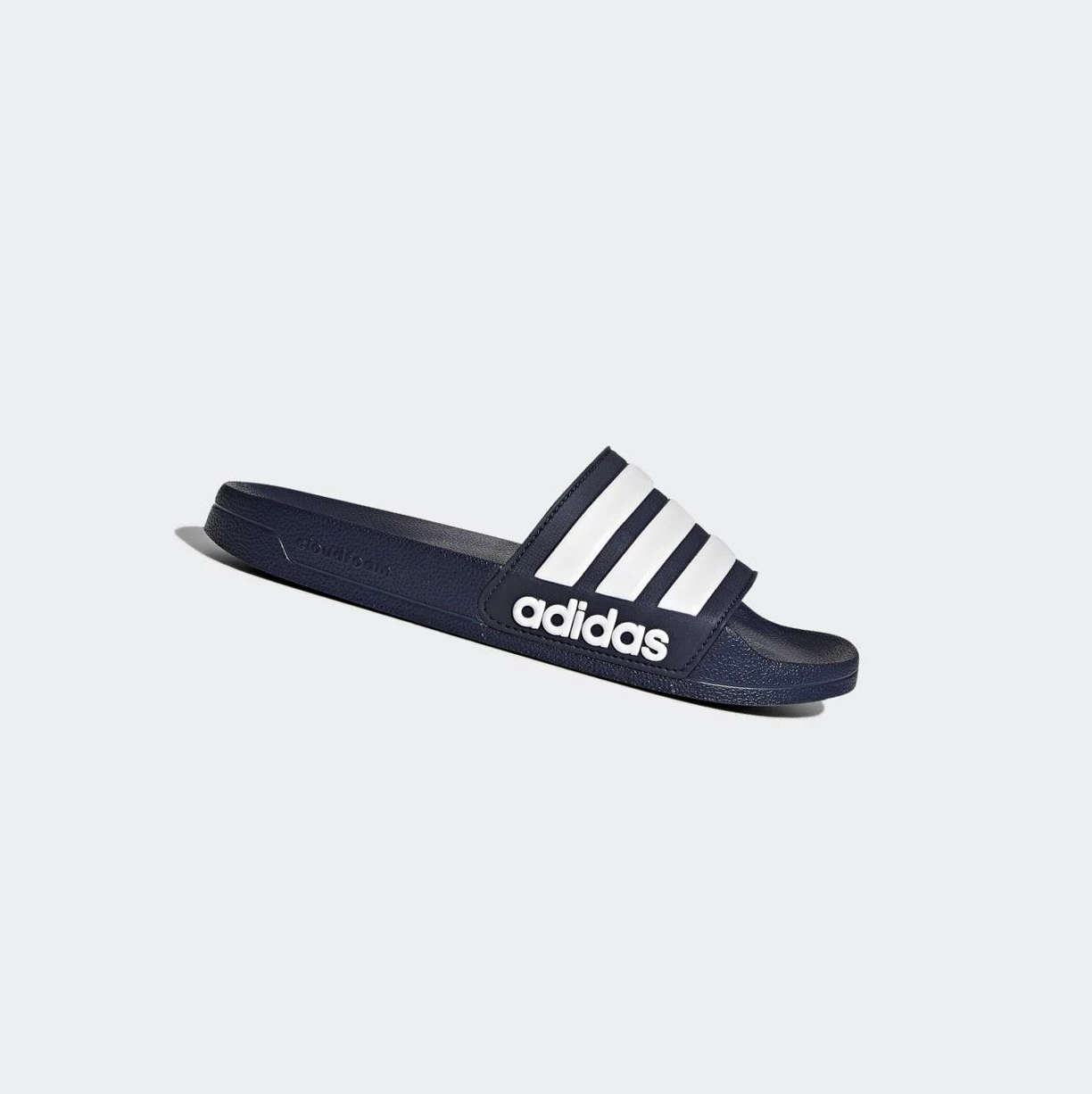 Slapky Adidas Adilette Cloudfoam Panske Modre | 640SKXKBLVA